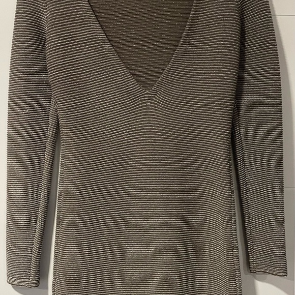 Silver Sparkle Holiday Dress - Picture 3 of 5